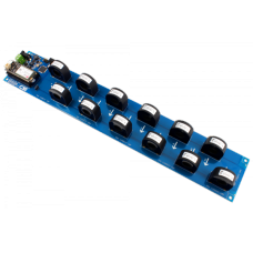 12-Channel On-Board 97% Accuracy 70-Amp AC Current Monitor with IoT Interface